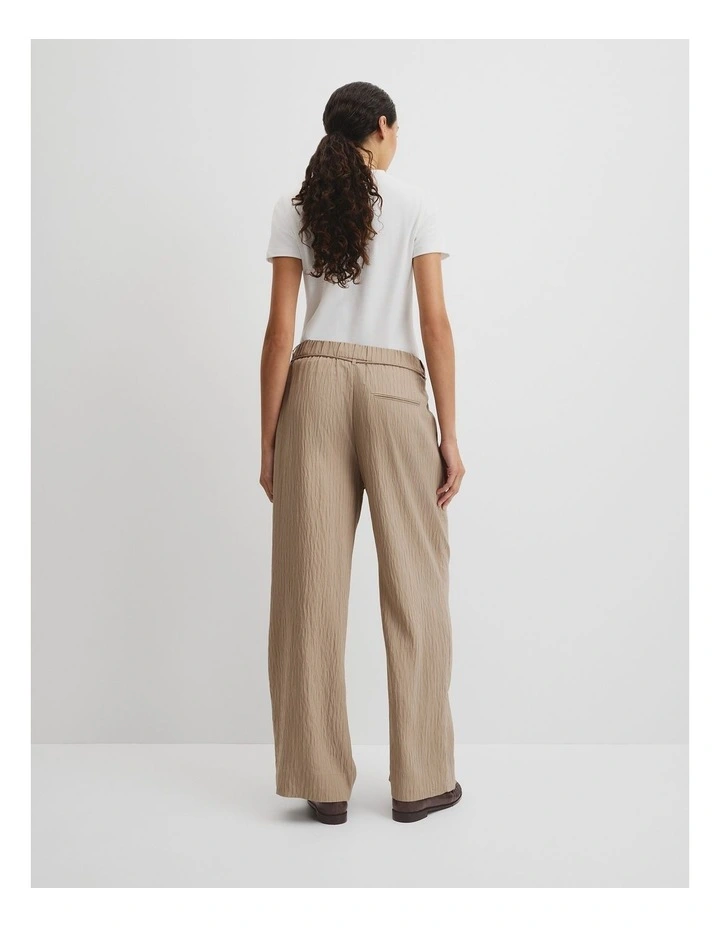 Pinstripe Pant in Camel Stripe image 4