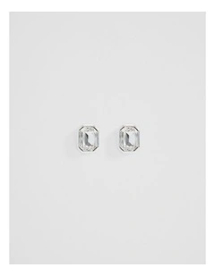 Kaila Crystal Stud in Silver