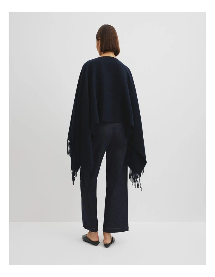 Fringed Wrap in Twilight image 4