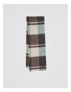 Alpaca Blend Scarf in Jade