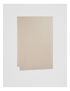 Cashmere Scarf in Sandshell Marle