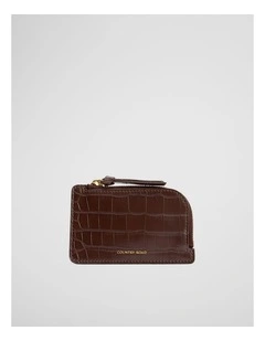 Luna Coin Purse in Chocolate