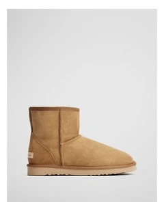 Australian Made Cr Low Sheepskin Boot in Chestnut