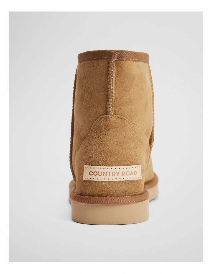 Australian Made Cr Low Sheepskin Boot in Chestnut image 3