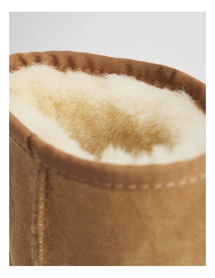 Australian Made Cr Low Sheepskin Boot in Chestnut image 4