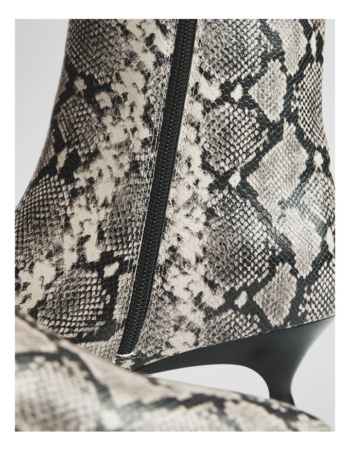 Sadie Boot in Snake Multi image 3
