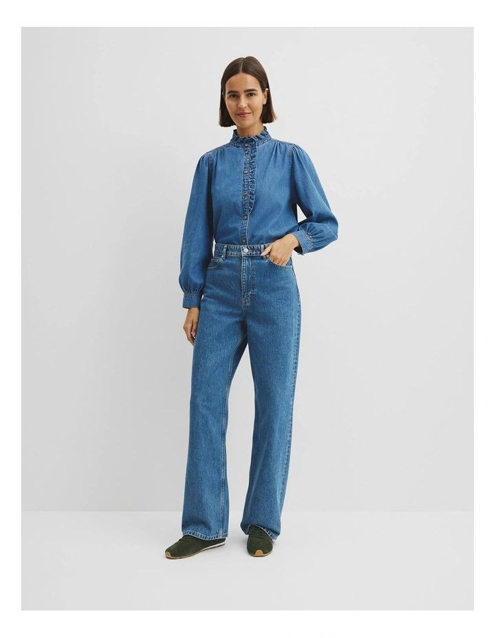 Darcy Sneaker in Moss Green image 2