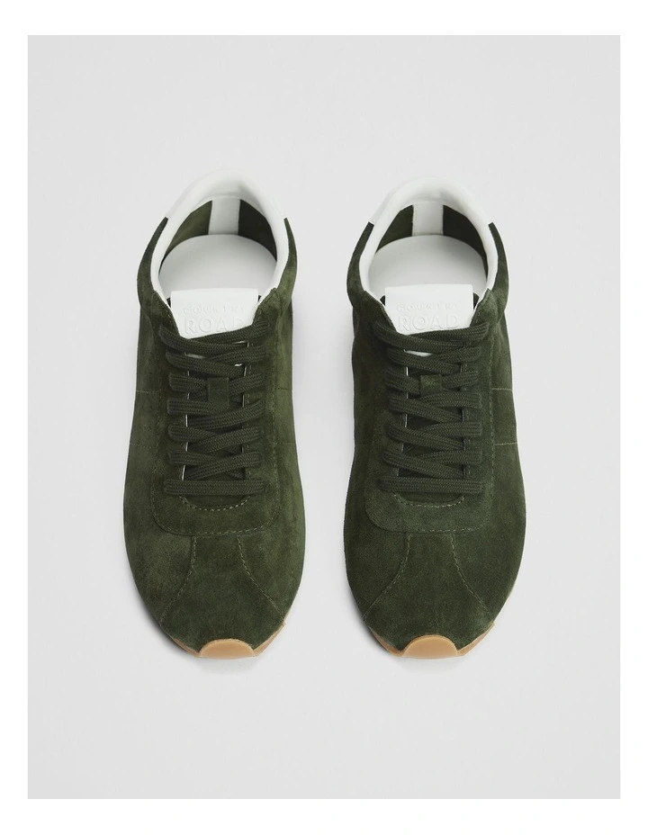 Darcy Sneaker in Moss Green image 4