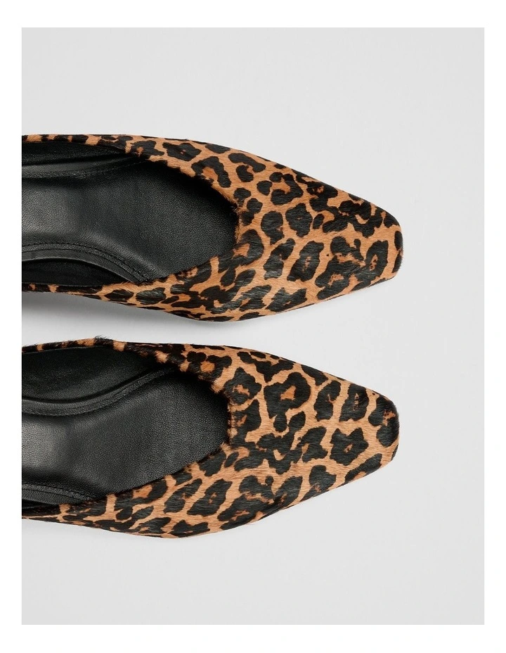 Lila Mule in Ocelot Print image 3