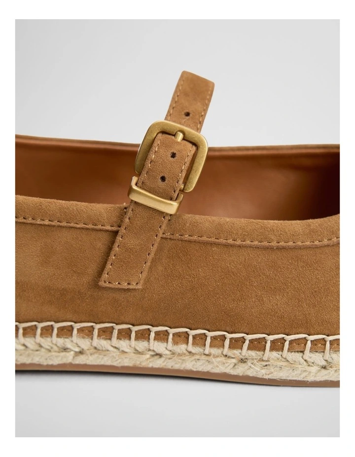 Marta Espadrille in Chestnut image 4