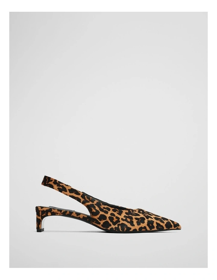 Heather Heel in Ocelot Print image 1