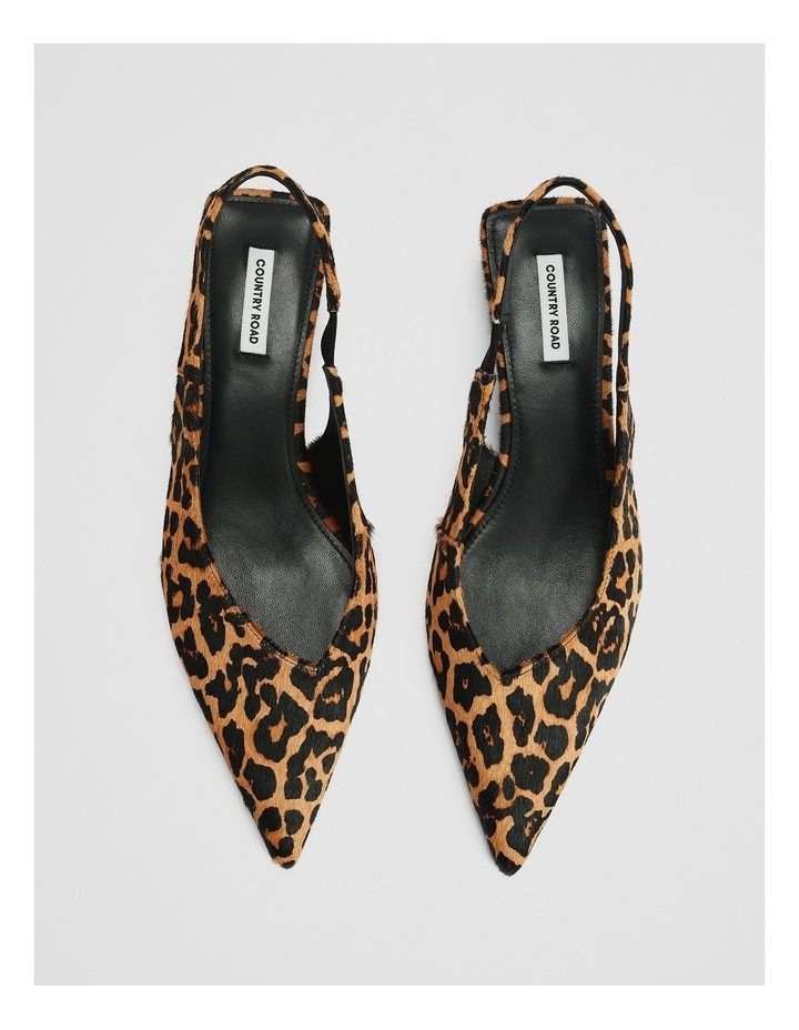 Heather Heel in Ocelot Print image 3