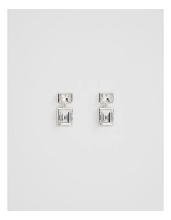 Kaila Drop Stud Earring in Silver