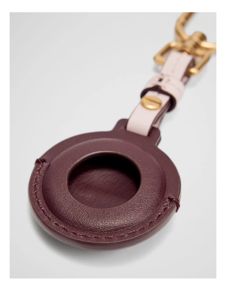 Air Tag Bag Charm in Floss Pink image 2