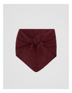 Brushed Triangle Scarf in Mulberry