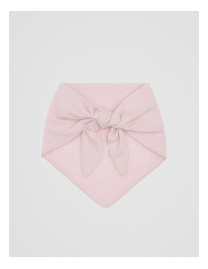 Brushed Triangle Scarf in Ice Pink image 1