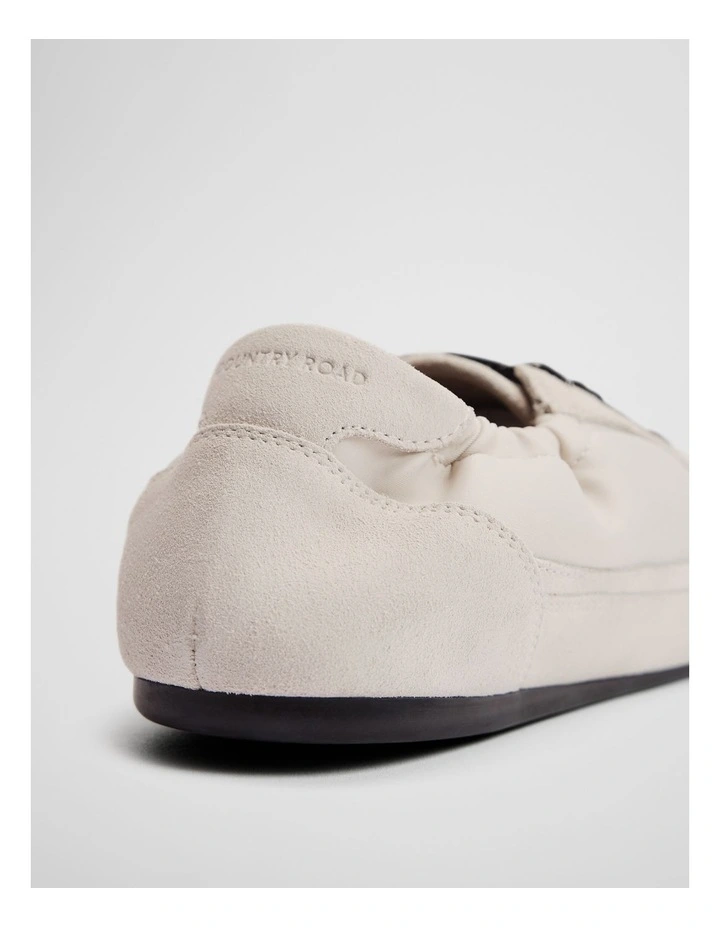 Mica Sneaker in Oat Milk image 5