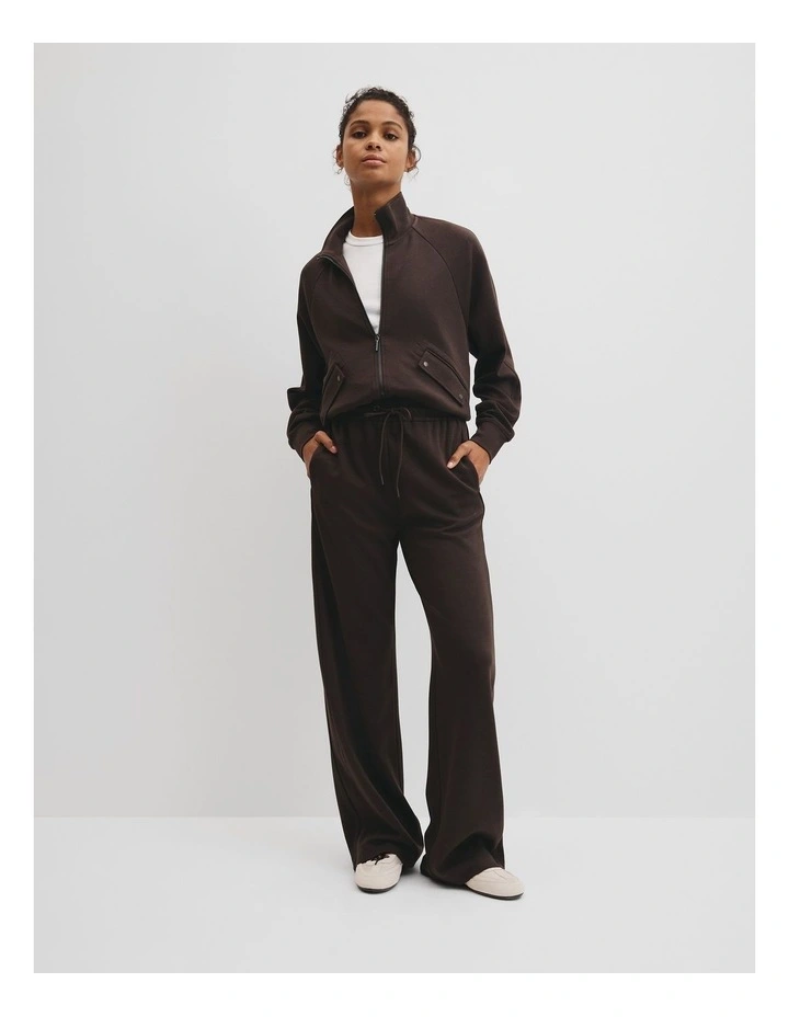Soft Track Pant in Cocoa Bean image 1