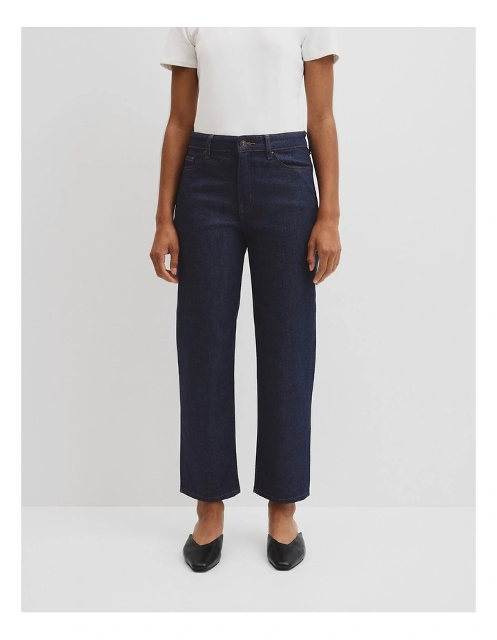Classic Straight Jean in Indigo Rinse image 2