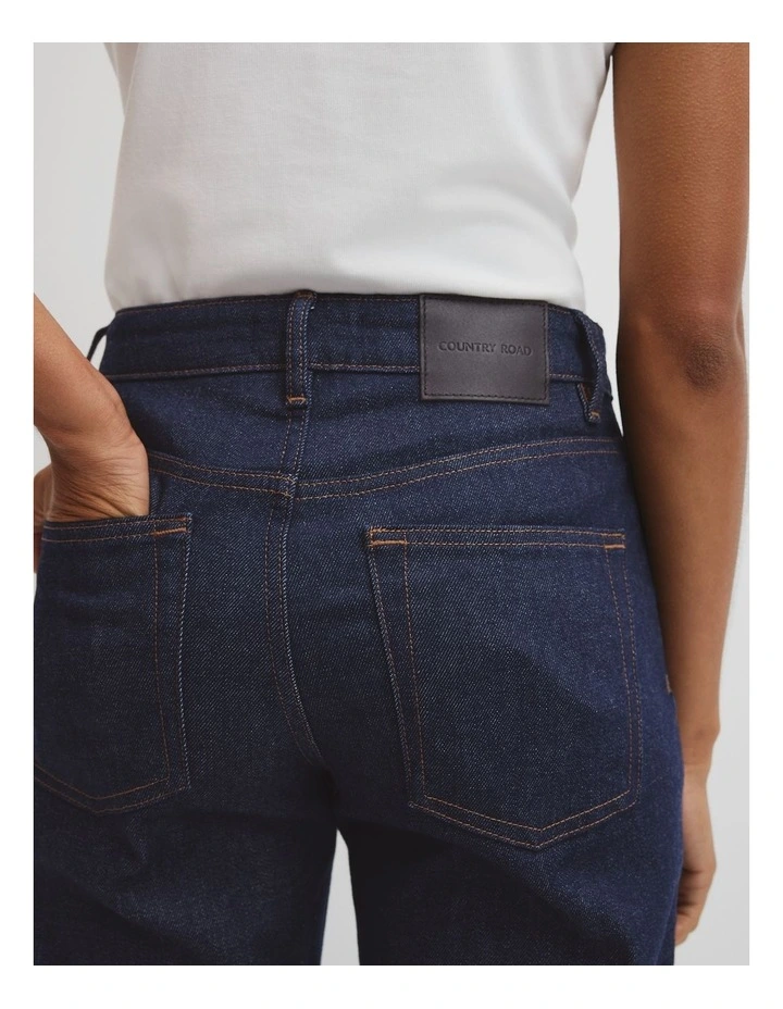 Classic Straight Jean in Indigo Rinse image 3