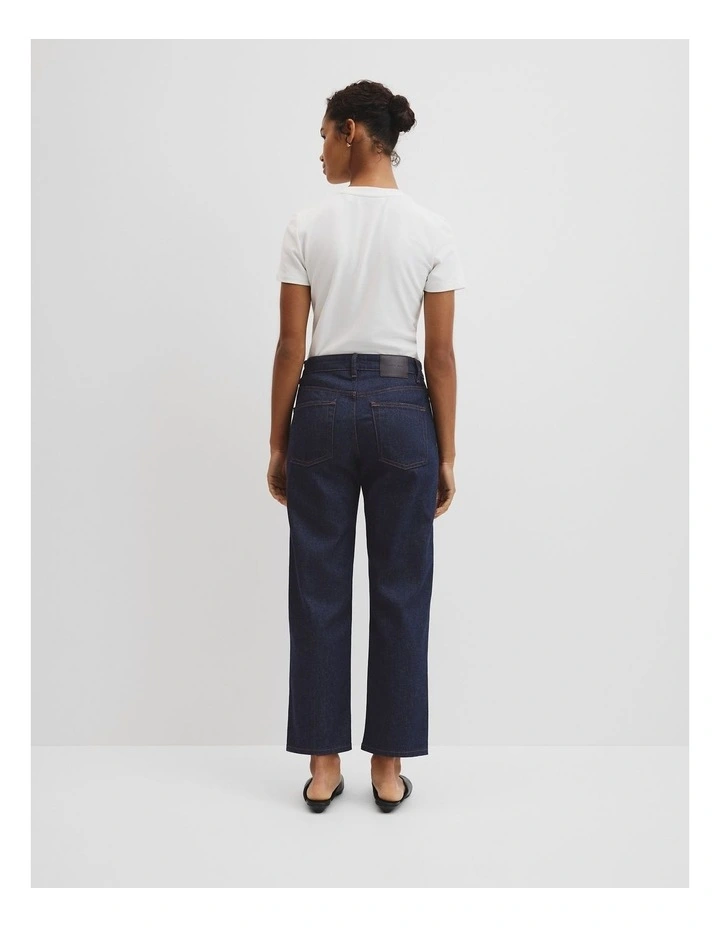 Classic Straight Jean in Indigo Rinse image 4
