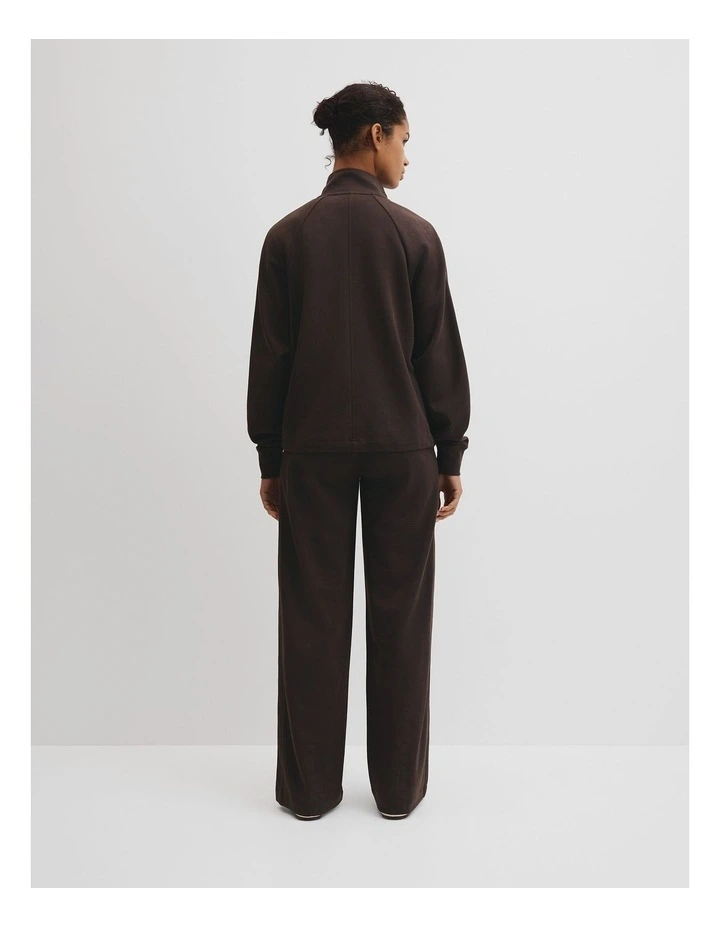 Soft Track Jacket in Cocoa Bean image 4