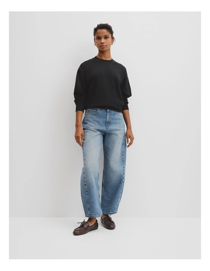 Australian Cotton Sweat in Black image 3