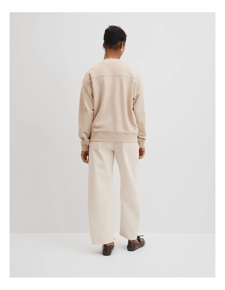 Australian Cotton Sweat in Light Whicker image 4
