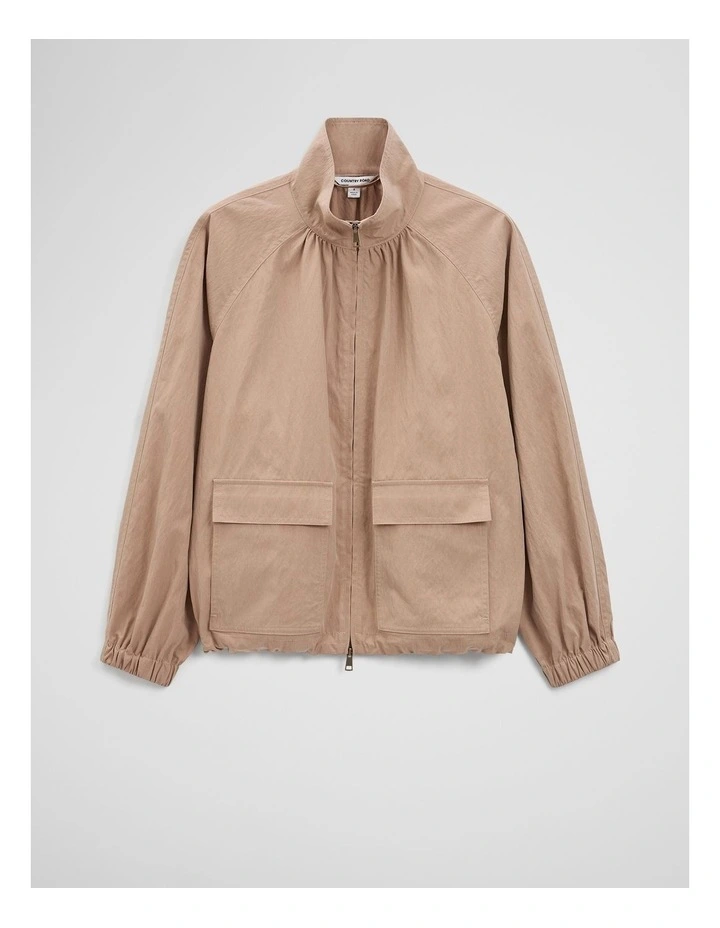 Parachute Jacket in Bark image 2