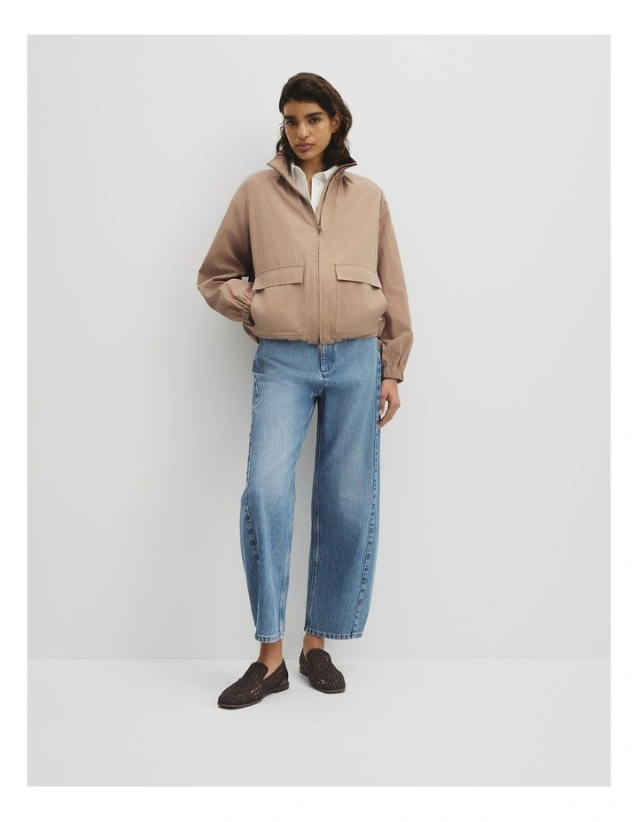 Parachute Jacket in Bark image 4