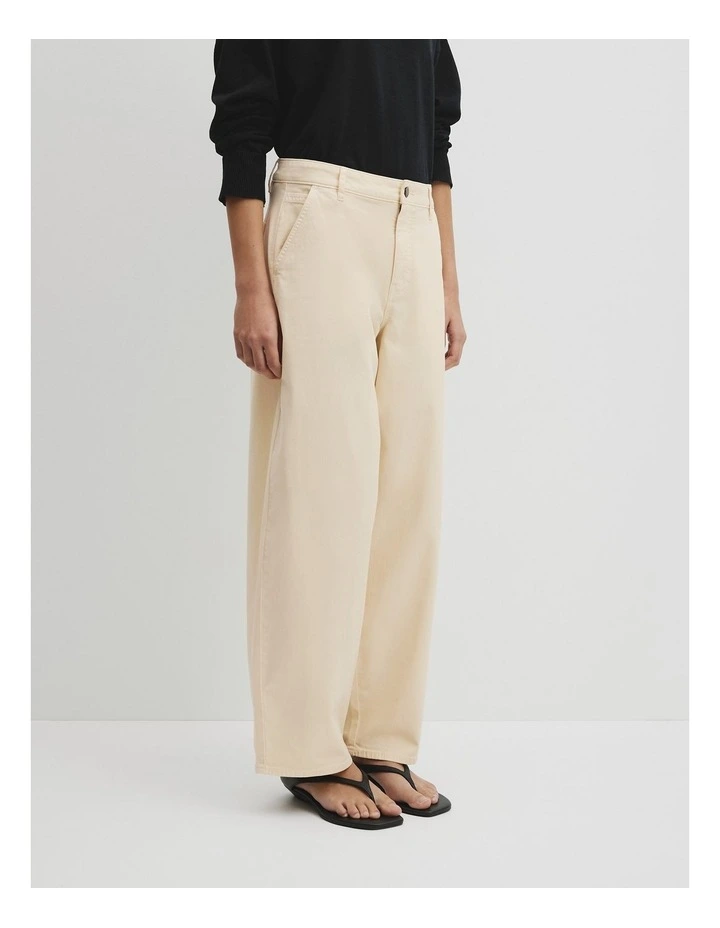 Relaxed Chino in Cashew image 3