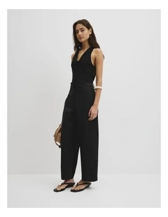Barrel Pant in Black