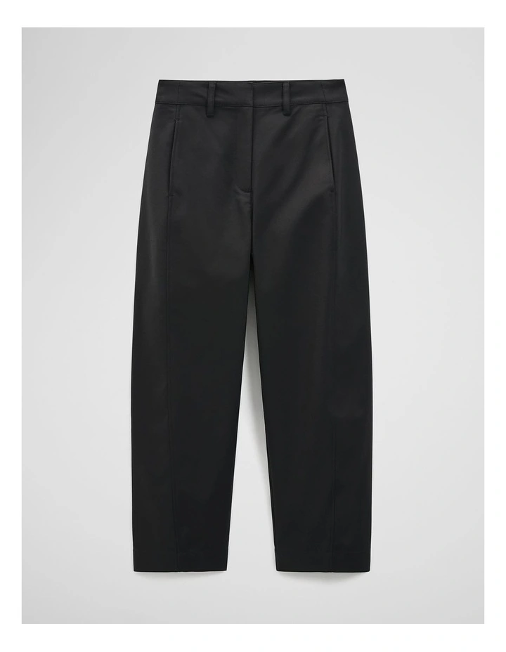 Barrel Pant in Black image 2