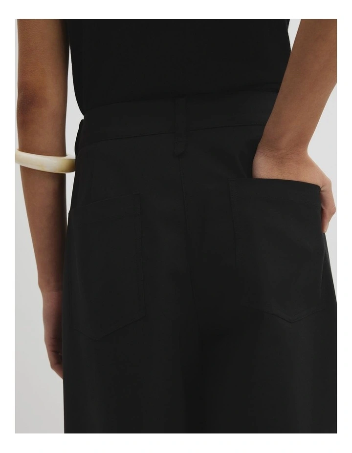 Barrel Pant in Black image 3