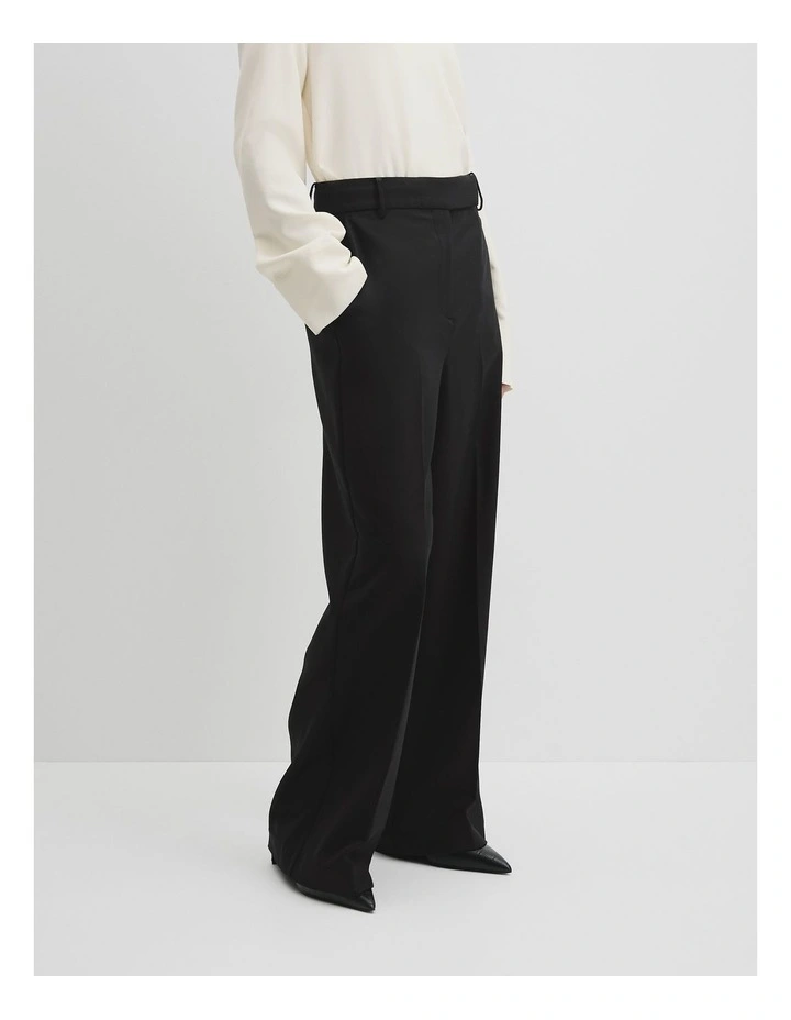 Tailored Pant in Black image 4
