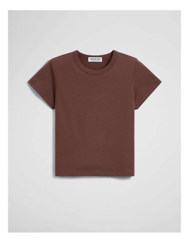 Australian Cotton Baby T-shirt in Ember image 2