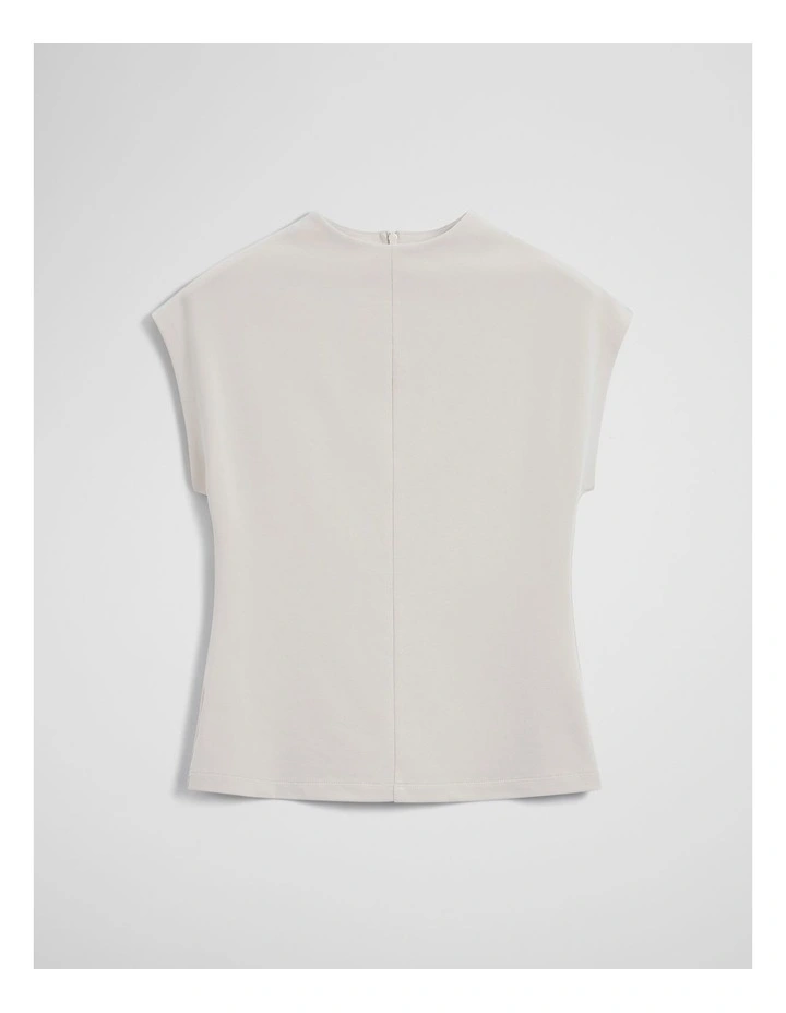 Extend Shoulder Top in Almond image 2