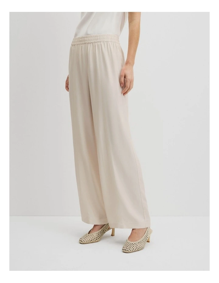 Panel Pull On Pant in French Vanilla image 4