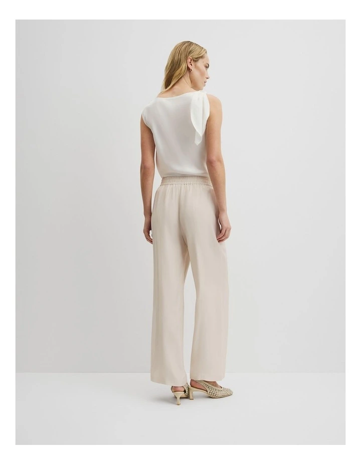 Panel Pull On Pant in French Vanilla image 5