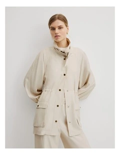 Crepe Trench in French Vanilla