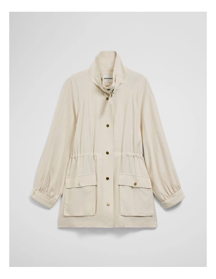 Crepe Trench in French Vanilla image 2