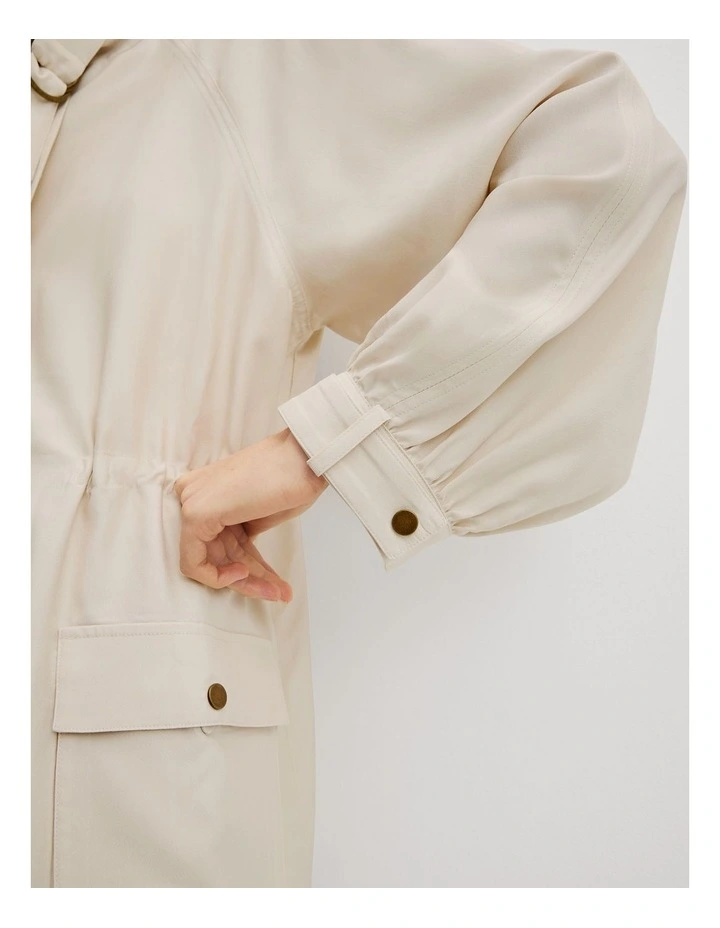 Crepe Trench in French Vanilla image 3