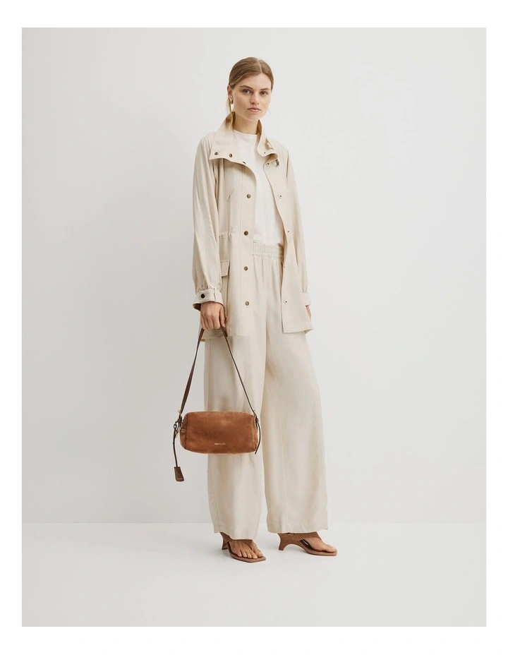 Crepe Trench in French Vanilla image 4