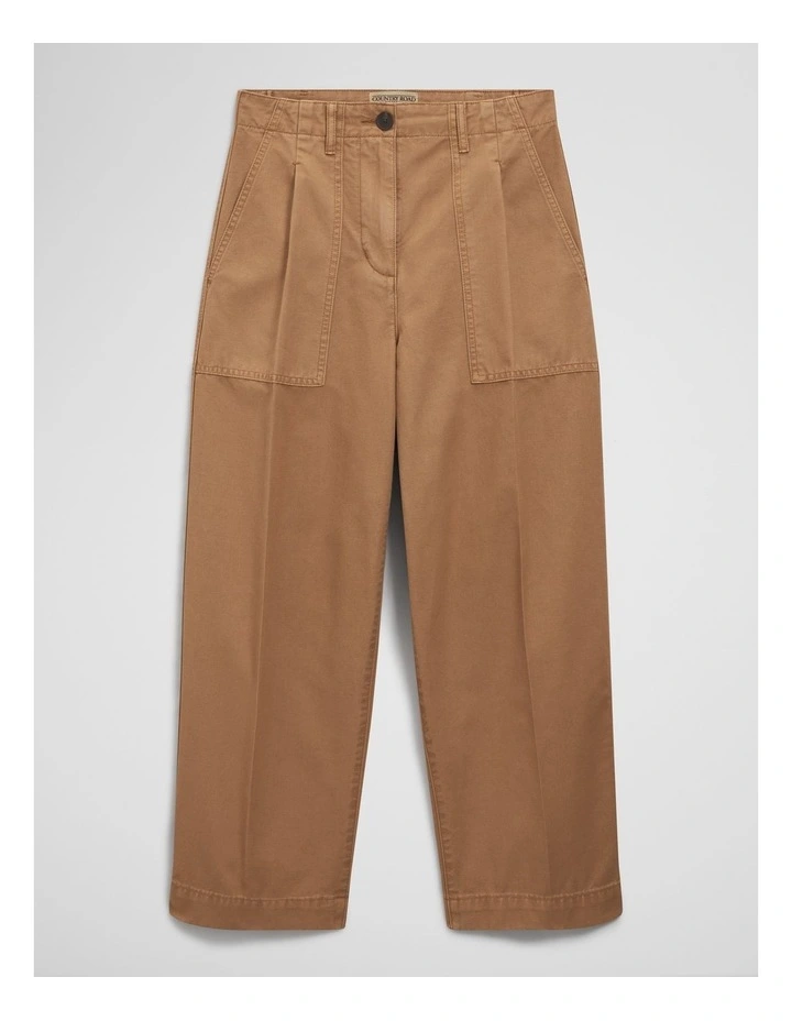 Workwear Pant in Saddle image 2
