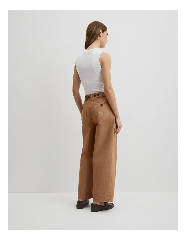 Workwear Pant in Saddle image 5
