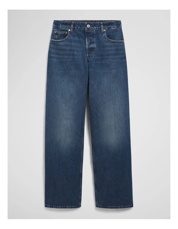 Boyfriend Jean in Washed Indigo image 2