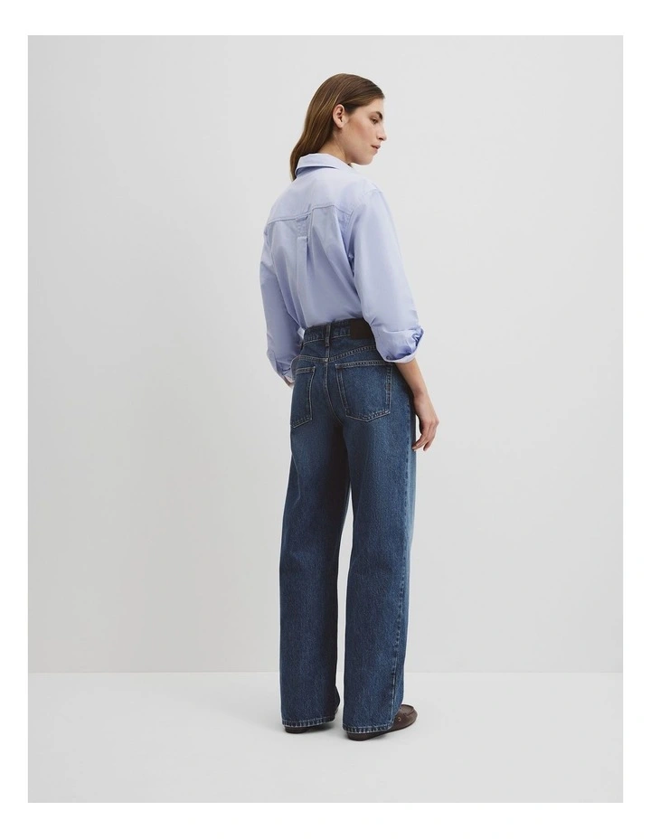 Boyfriend Jean in Washed Indigo image 5