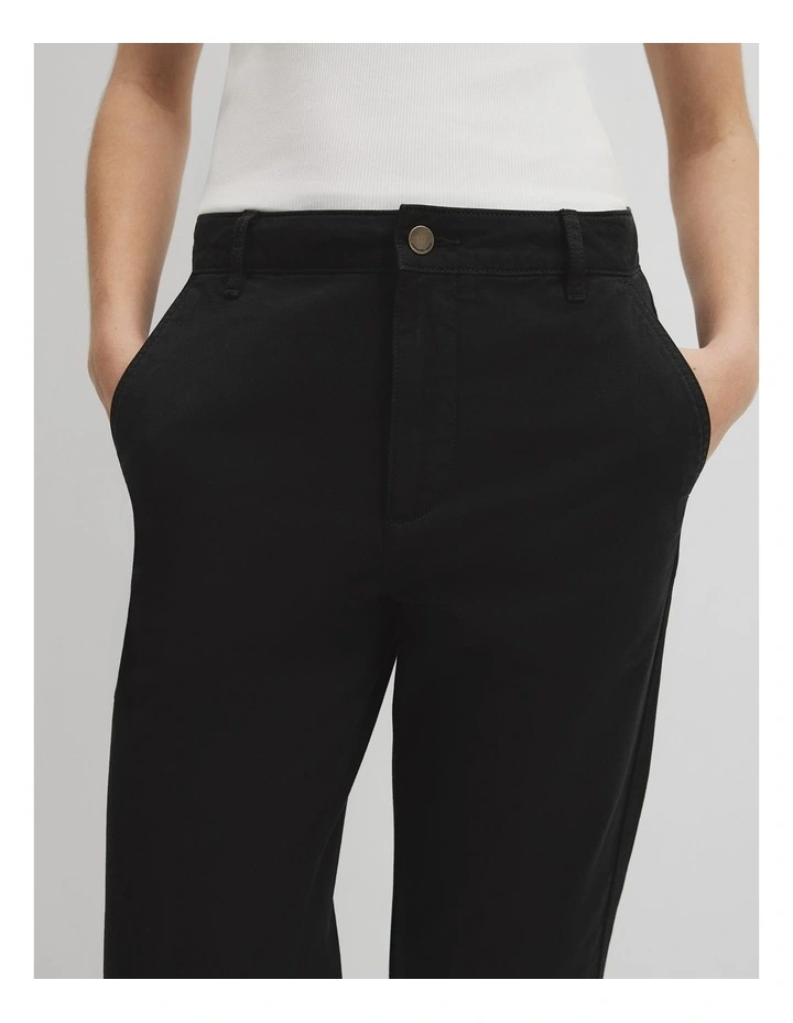 Classic Slim Chino in Black image 3