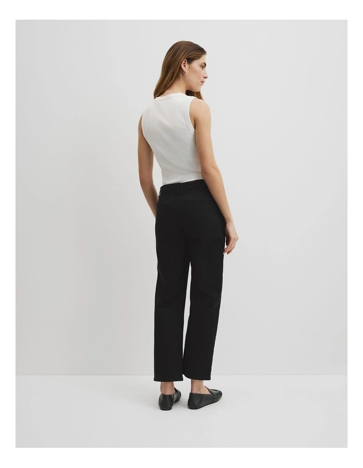 Classic Slim Chino in Black image 5