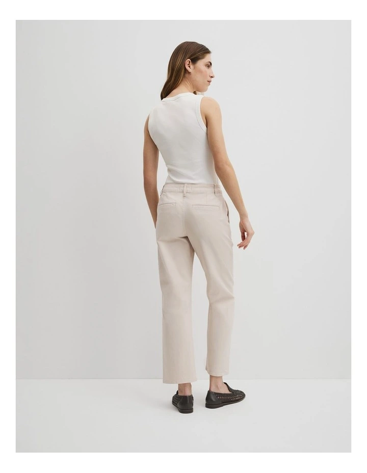 Classic Slim Chino in Oatmeal image 5